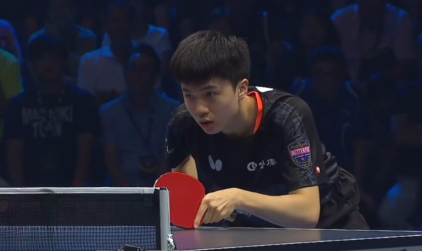 Lin Yun-Ju table tennis paddle