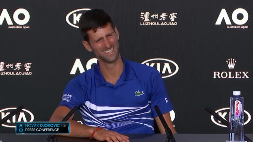 Novak Djokovic jokes